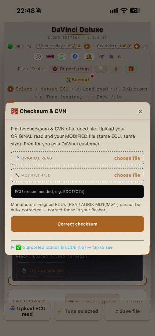DaVinci Deluxe on iPhone 52